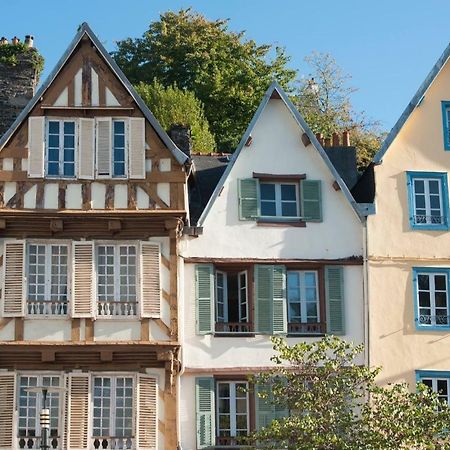 Charmant Studio A Colombages Morlaix Exteriör bild